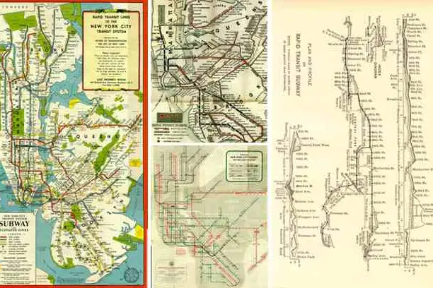 New York City's subway system didn't always have a Massimo Vignelli-designed map (published by the MTA between 1974 and 1979), and the ones that came before it were surprisingly just as gorgeous (well, if you avoid the late '60s). You can revisit a massive collection of subway system maps right hereâand click through for some of our favorites, dating back to the beginning, 1904.